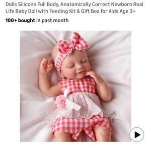Silicone 16” Reborn Doll